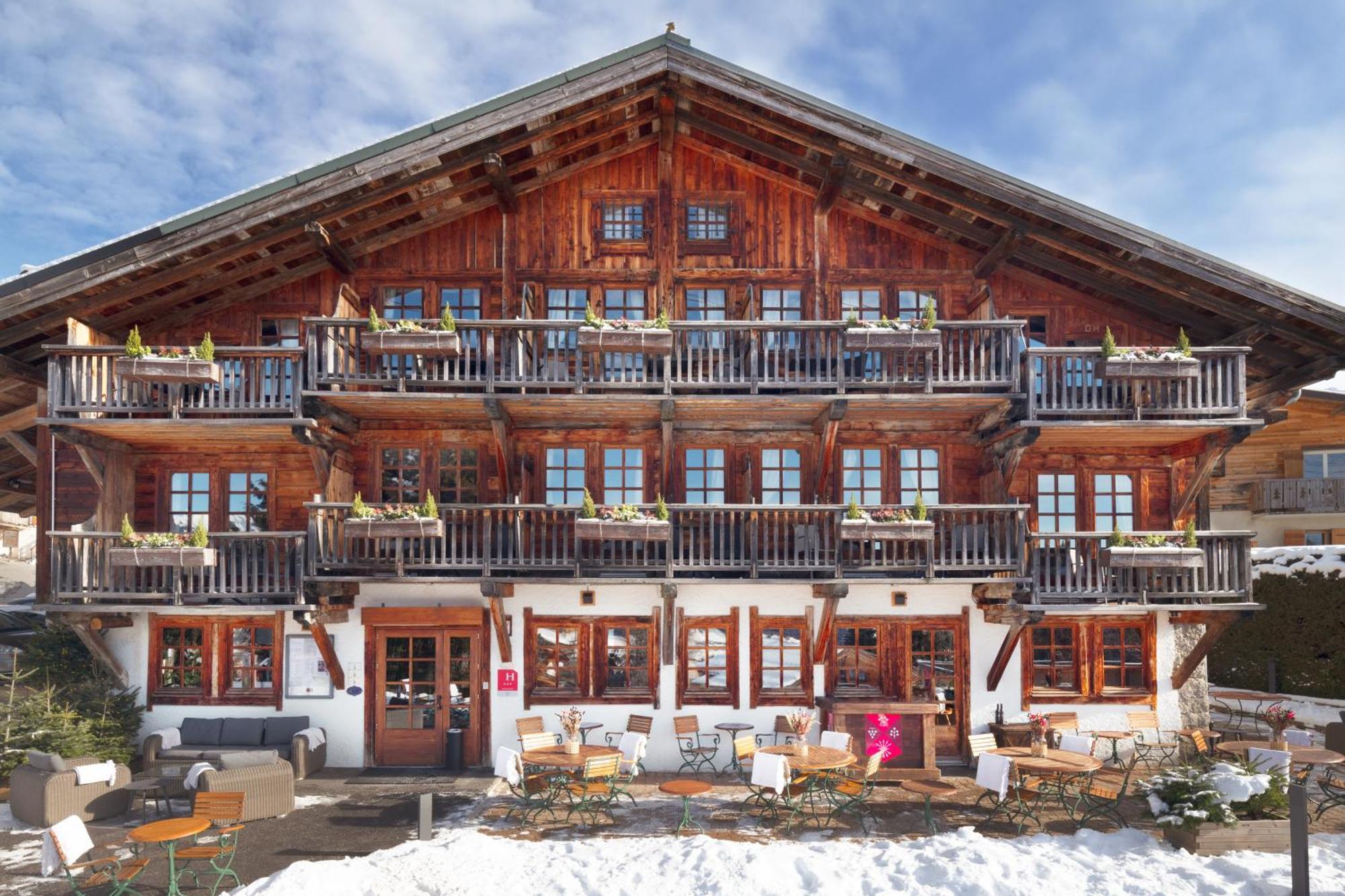 La Ferme Du Golf Hotel Megeve Exterior photo